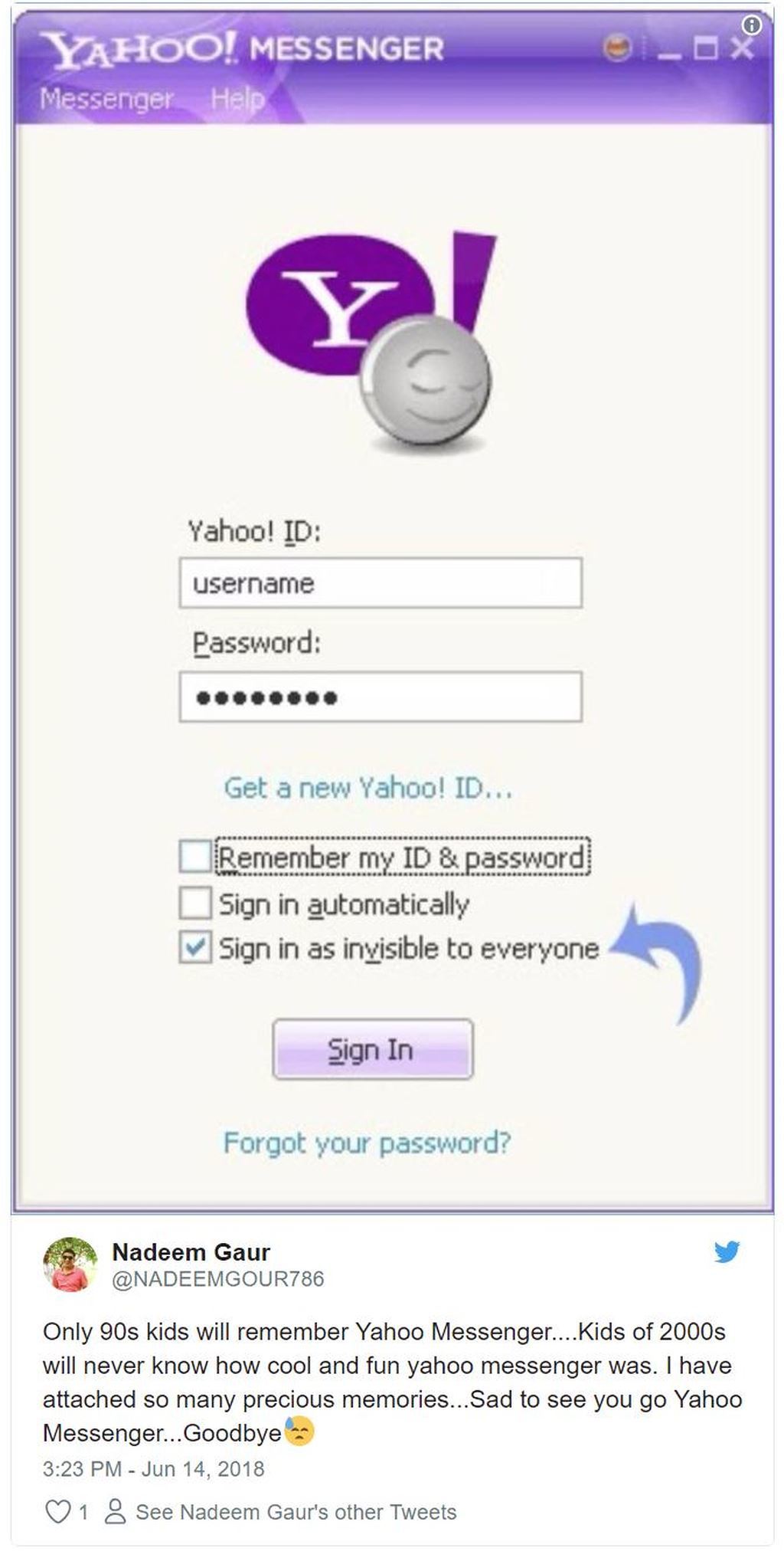 Yahoo messenger slut