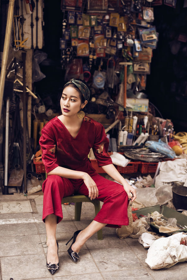 {title} Hình ảnh lạ của nữ MC VTV cá tính