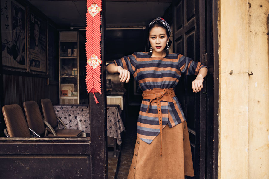 {title} Hình ảnh lạ của nữ MC VTV cá tính