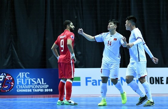 Lịch thi đấu vòng tứ kết giải Futsal châu Á 2018