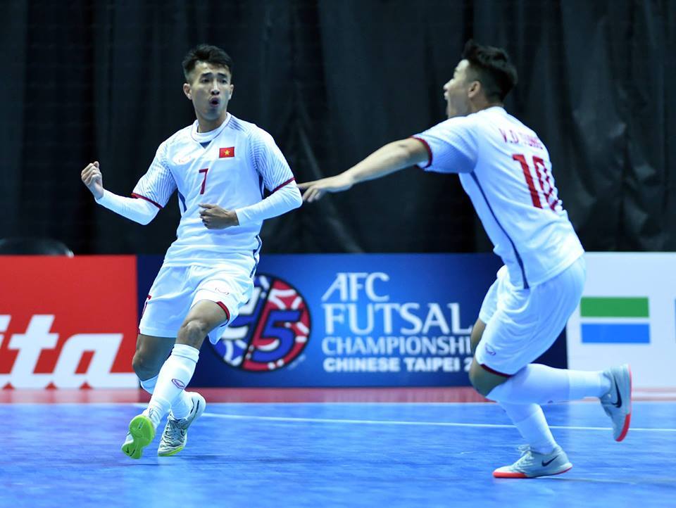 futsal Việt Nam,futsal Uzbekistan,Futsal châu Á 2018