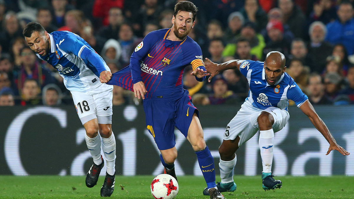 Espanyol vs Barca: Nghẹt thở derby Barcelona