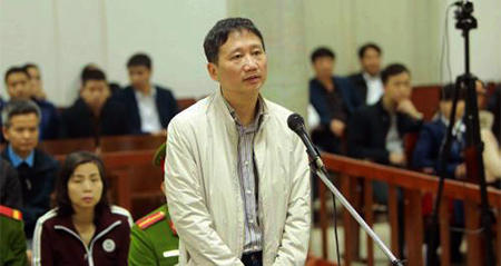Lần thứ 2 Trịnh Xuân Thanh nhận án chung thân