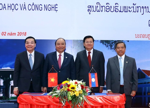 Ký kết thỏa thuận giữa 2 Bộ KH&CN Lào và Việt Nam