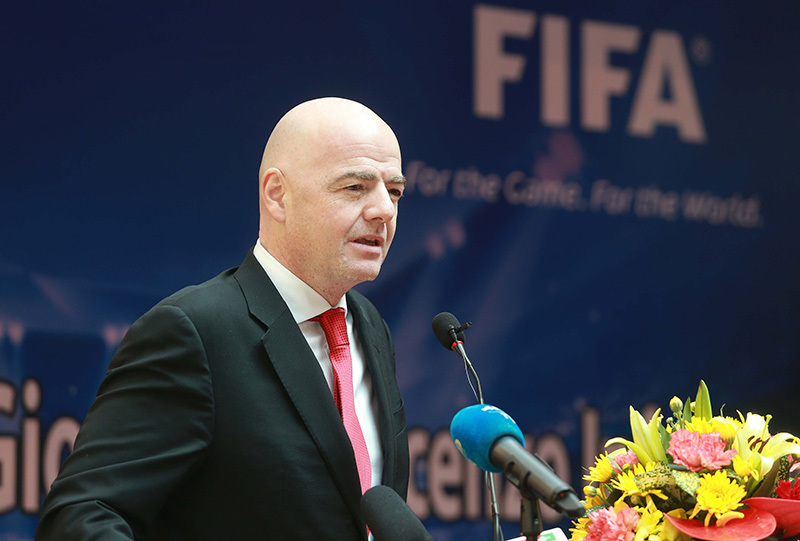 Chủ tịch FIFA: “Việt Nam có cơ hội dự World Cup”