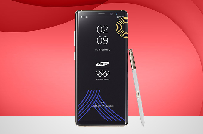 VĐV Olympic Triều Tiên không được nhận Galaxy Note 8