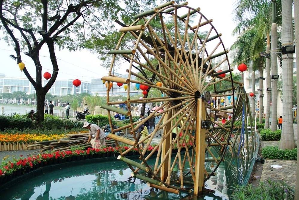 {title} Hồn quê yên bình ở 'phố nhà giàu' Sài Gòn ngày cận Tết