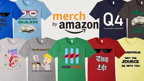 Kiếm tiền online với Merch của Amazon liệu có dễ?