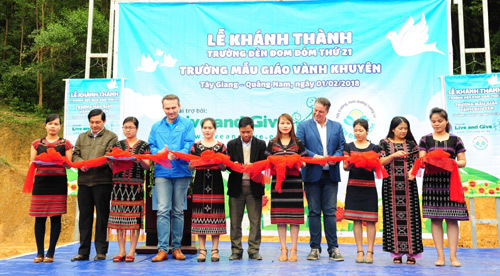 Đèn Đom Đóm xây ngôi trường thứ 21 cho trẻ mầm non