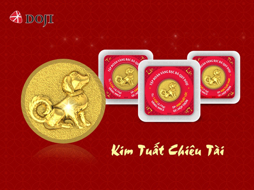 Nở rộ xu hướng lì xì bằng vàng dịp Tết 2018