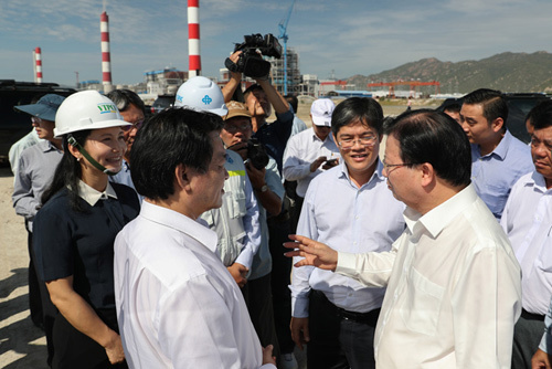 Xuân về trên nhà máy Nhiệt điện BOT Vĩnh Tân 1