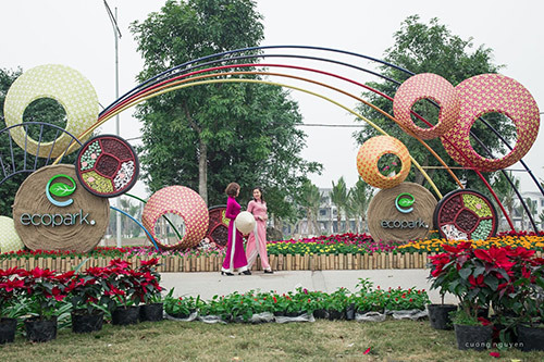 Hương sắc Tết 3 miền ở Ecopark