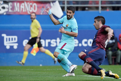 Video bàn thắng Eibar 0-2 Barcelona