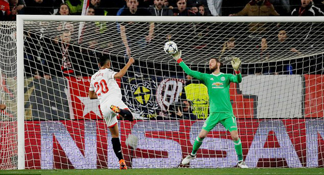 De Gea bắt xuất thần, MU 