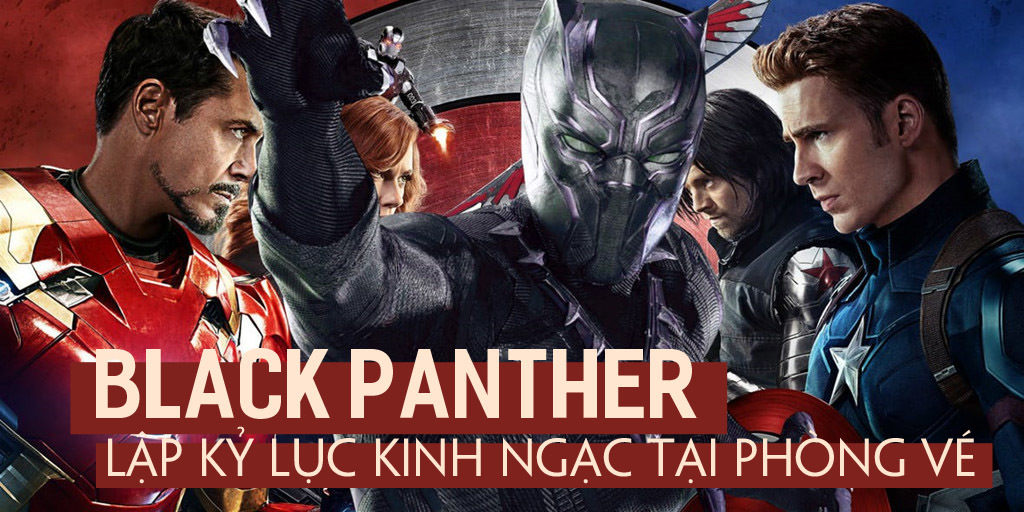 ‘Black Panther: Chiến binh báo đen’ lập kỷ lục kinh ngạc tại phòng vé