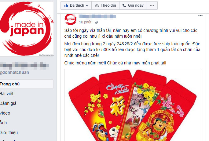 Shop bỉm sữa, cá koi khuyến mãi ăn theo ngày vía Thần Tài