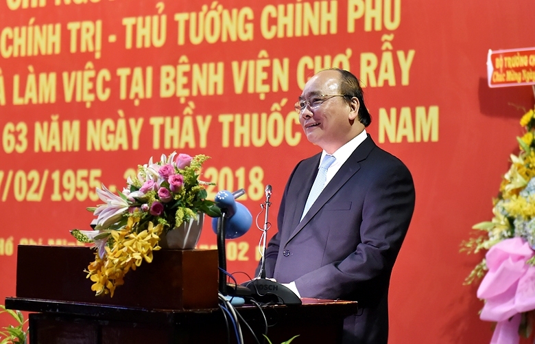 Thông điệp của Thủ tướng từ BV Chợ Rẫy về ngành y