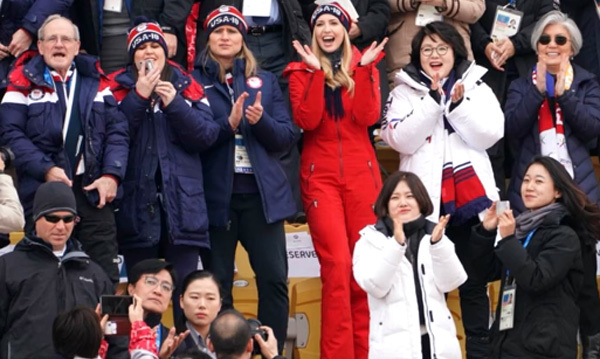 Ivanka Trump dự Thế vận hội Mùa đông 2018