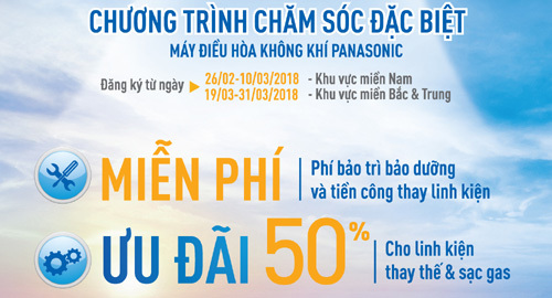 Khởi động chương trình chăm sóc đặc biệt điều hòa hè 2018