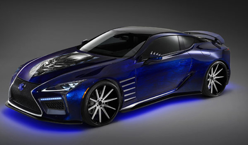 Lexus LC 500 gây ấn tượng mạnh trong phim Black Panther