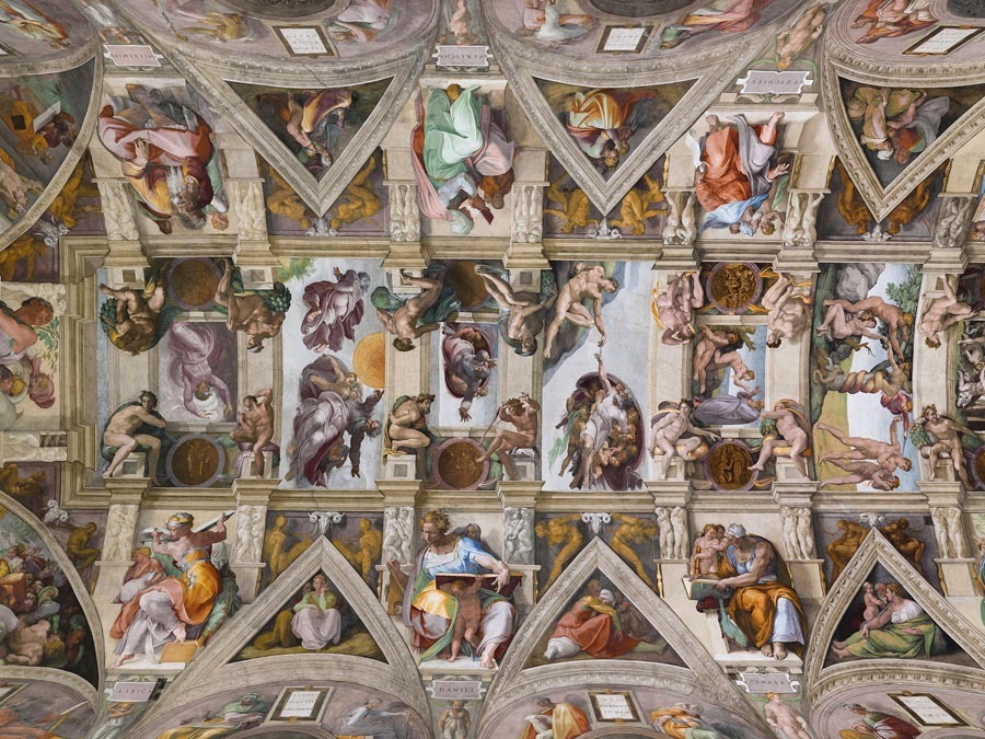 Cảm hứng trí tuệ nhân loại từ kiệt tác của Michelangelo
