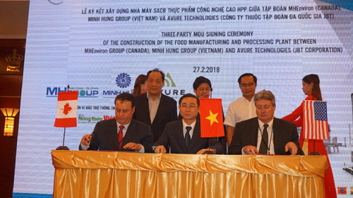 Nhà máy SX thực phẩm công nghệ cao HPP tại Việt Nam