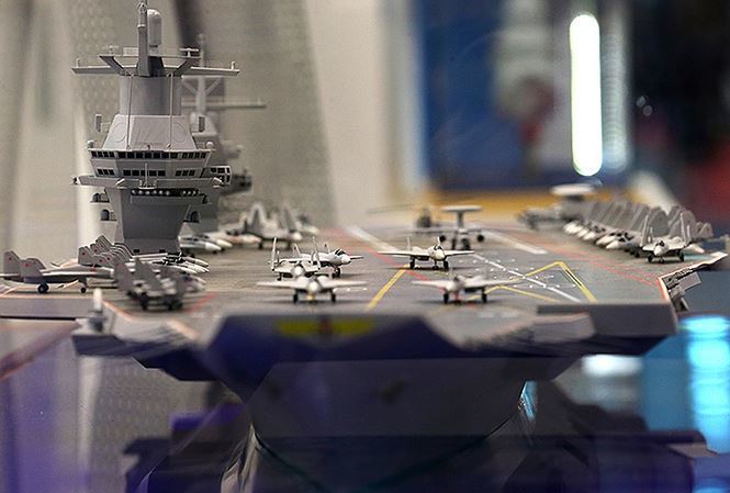 Hé lộ uy lực tàu sân bay mới của Hải quân Nga