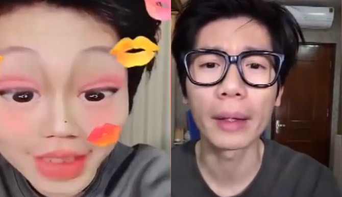Ông bố trẻ làm vblog 