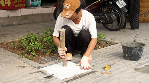 Lát đá vỉa hè Hà Nội: Rà soát lại, không làm lung tung