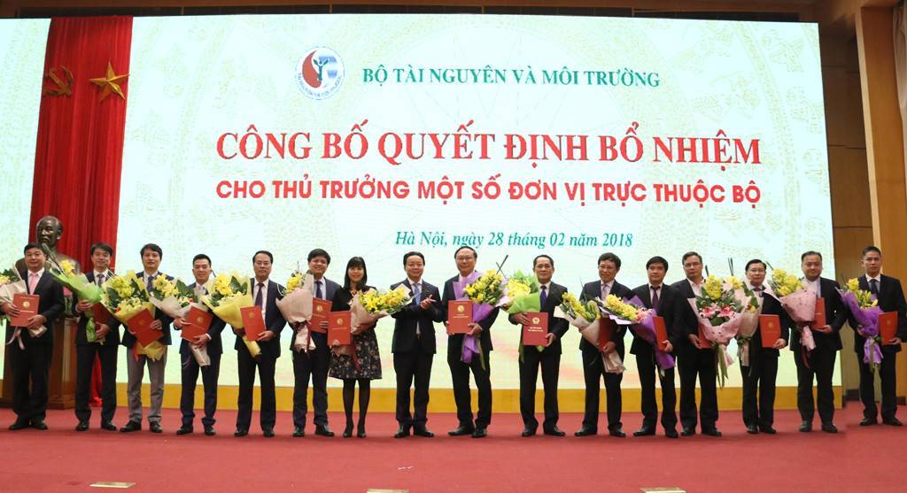 Bộ TN&MT có Chánh văn phòng mới