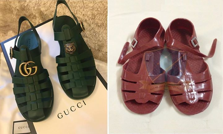 Xôn xao mẫu sandal Gucci mới 'giống hệt đôi dép rọ của Việt Nam'