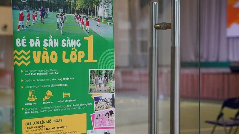 Lịch khảo sát chất lượng đầu vào lớp 1 của các trường tư ở Hà Nội