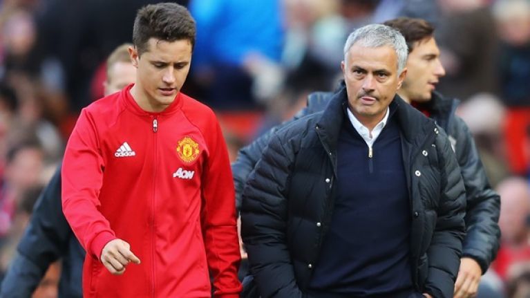 Herrera biến khỏi MU vì xung khắc với Mourinho