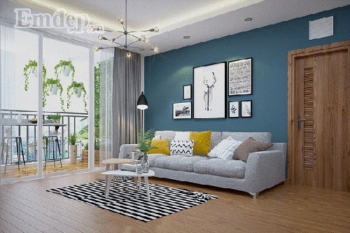 Căn hộ,thiết kế căn hộ chung cư,phong cách Scandinavia