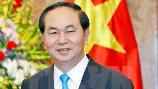 Chủ tịch nước Trần Đại Quang trả lời phỏng vấn báo chí Bangladesh