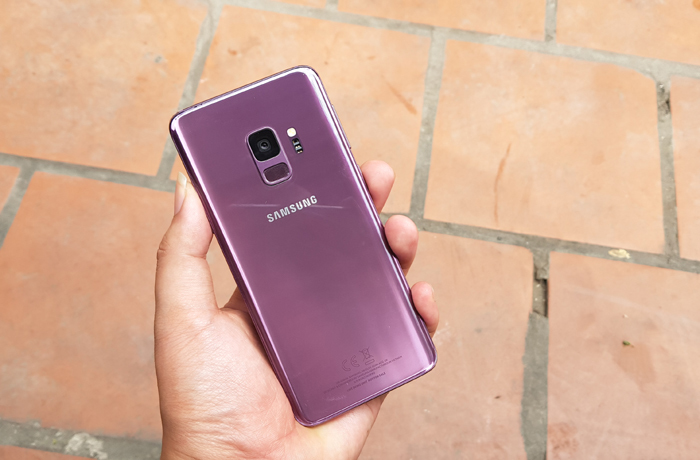 galaxy s9 mau tim