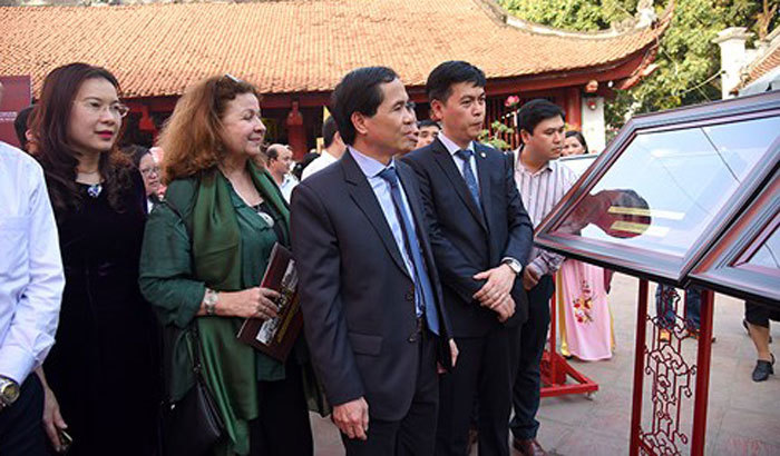 Khai mạc triển lãm Khoa cử Việt Nam xưa trong Di sản tư liệu thế giới