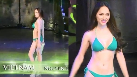 Hương Giang Idol tự tin trình diễn bikini, khoe hình thể nóng bỏng