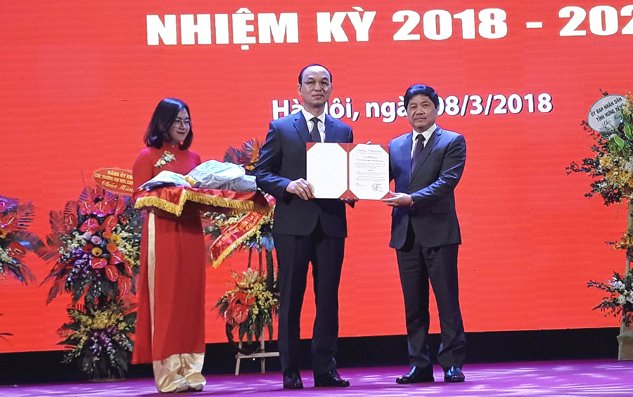 Trường ĐH Thuỷ lợi có hiệu trưởng mới