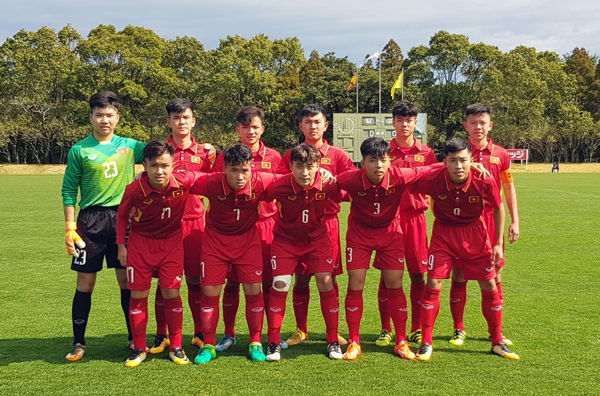 U16 Việt Nam thắng Lào trận ra quân tại Nhật Bản