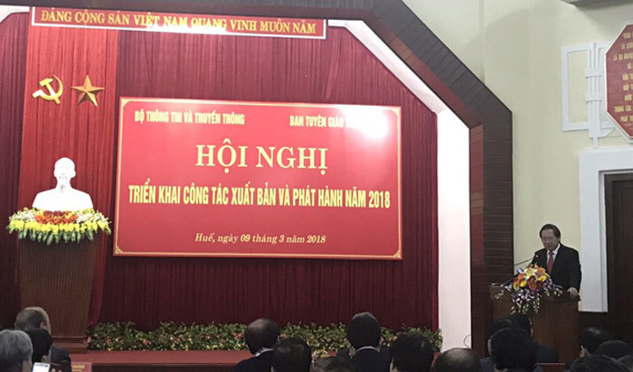 Xây dựng ngành Xuất bản phát triển theo hướng tích cực, lành mạnh