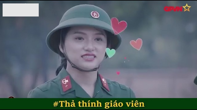 Hình ảnh đáng yêu của Hương Giang Idol khi tham gia Sao nhập ngũ