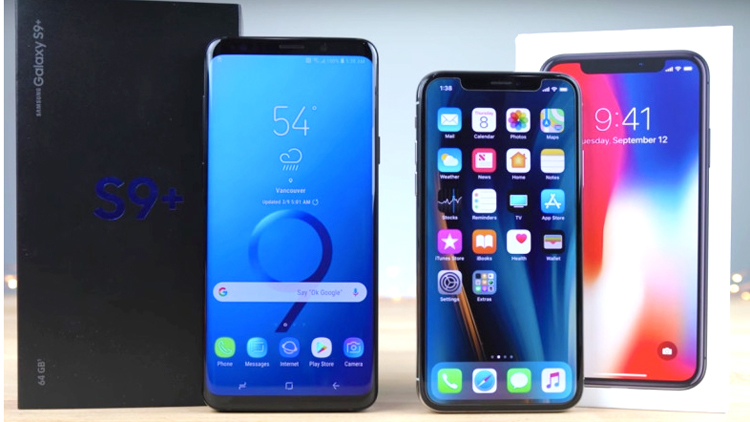 Galaxy S9 Plus đè bẹp iPhone X trong bài kiểm tra tốc độ thực tế