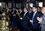 Thủ tướng dâng hương tại khu di tích Kim Liên và Ngã ba Đồng Lộc