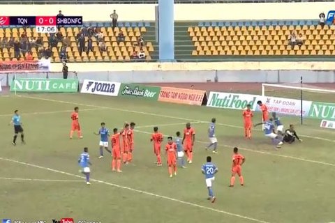 Than Quảng Ninh 1-0 SHB Đà Nẵng: Eydison mở tỷ số