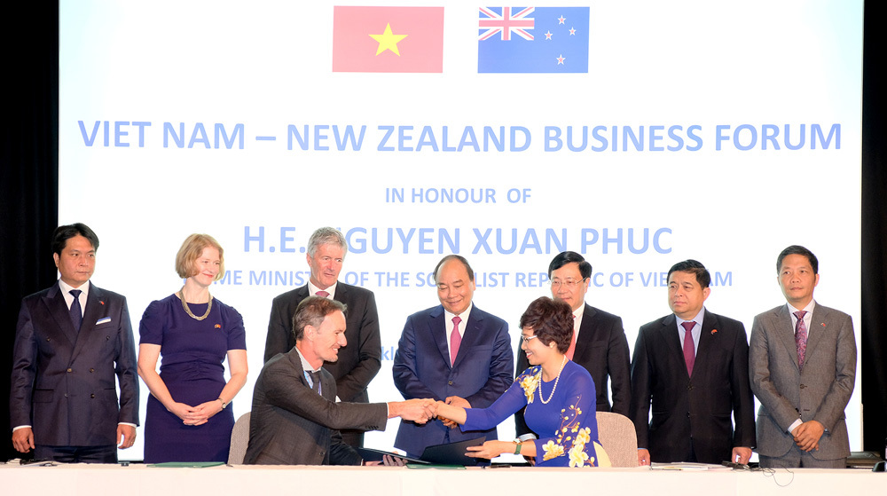Thủ tướng tiếp lãnh đạo một số tập đoàn lớn của New Zealand