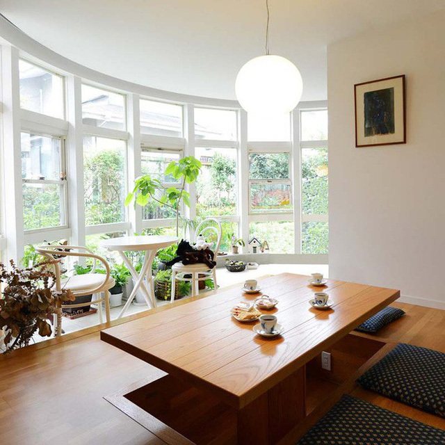 Những phòng ăn chỉ nhìn qua thôi cũng đủ thấy ấm lòng