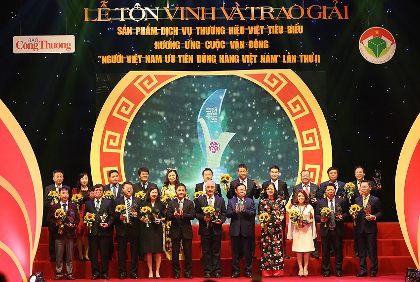 Trao giải thương hiệu Việt tiêu biểu: Người Việt chuộng hàng Việt