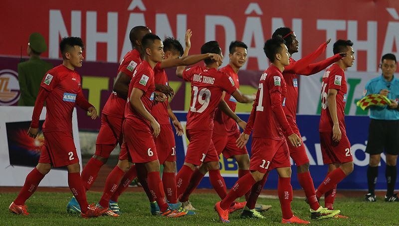 Fagan mở tỷ số cho Hải Phòng vào lưới HAGL