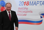 Putin thắng áp đảo, tiếp tục làm Tổng thống Nga